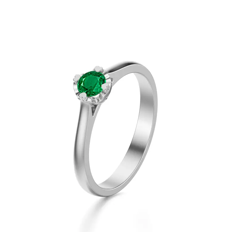 Pierścionek zaręczynowy serce AJPZ_012